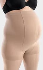 Maternity pantyhose with growing body part