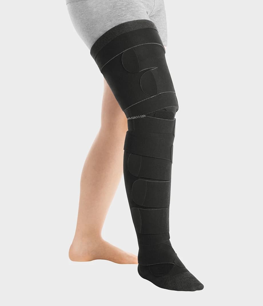 Juzo ACS Light Adjustable Knee Wrap for Lymphedema