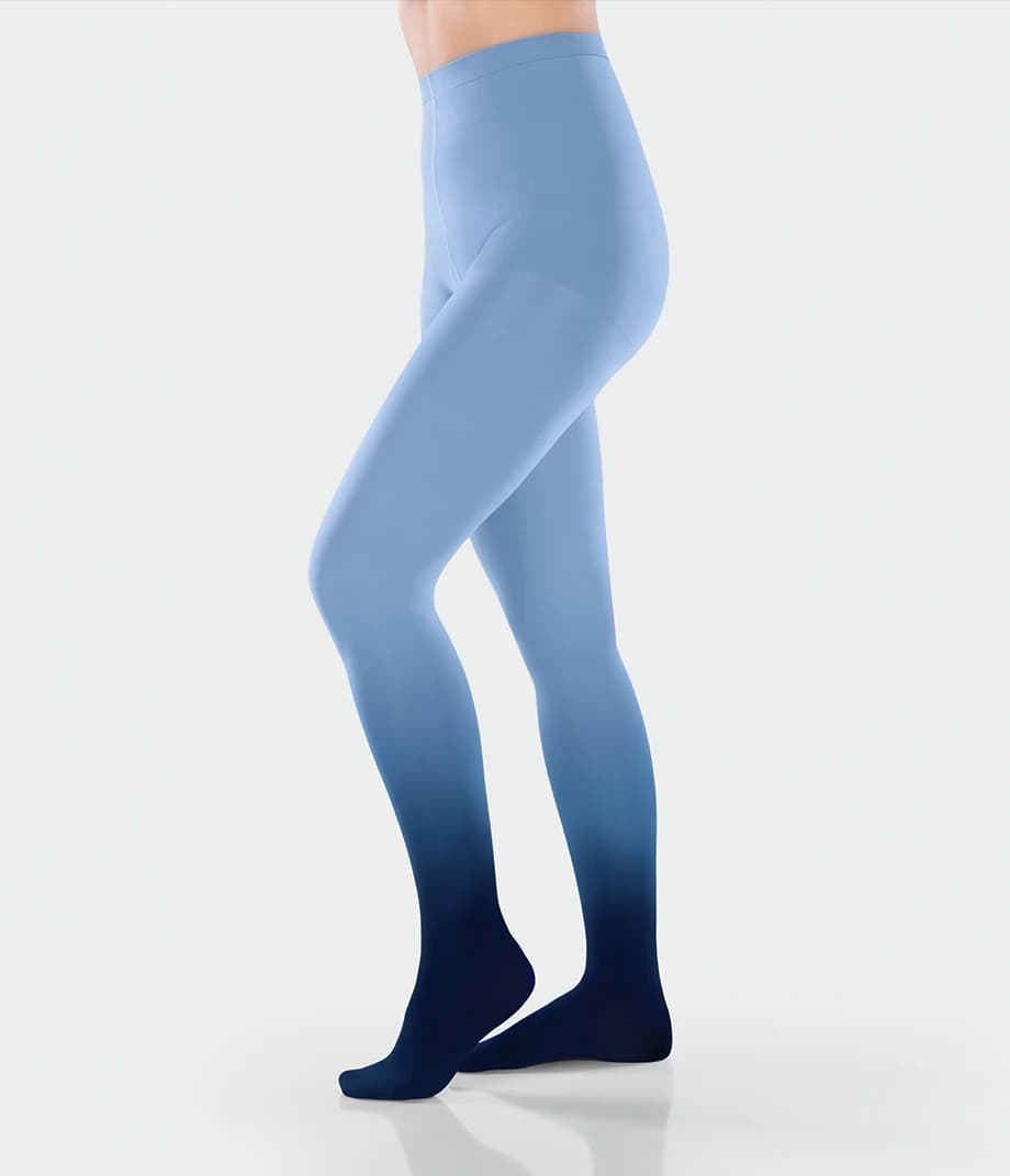 Juzo Inspiration Compression Stocking AT | Semi Transparent Sheer Pantyhose | CCL 1 - Open Toe