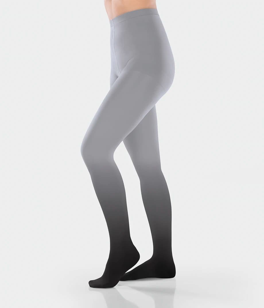 Juzo Inspiration Compression Stocking AT | Semi Transparent Sheer Pantyhose | CCL 1 - Open Toe