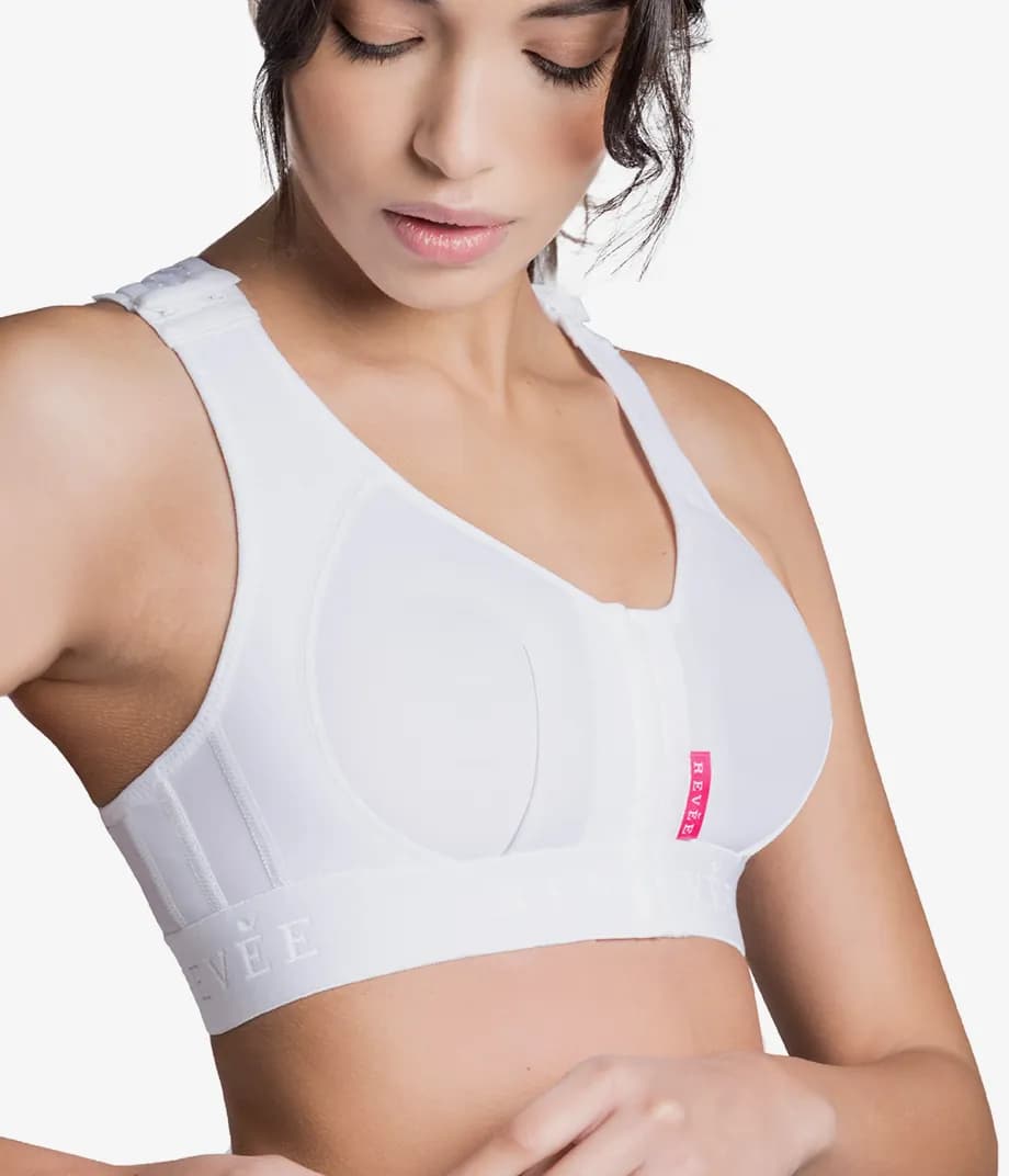 Post Surgery Compression Bra for Breast Implant, Augmentation or Enlargement | Stage 1