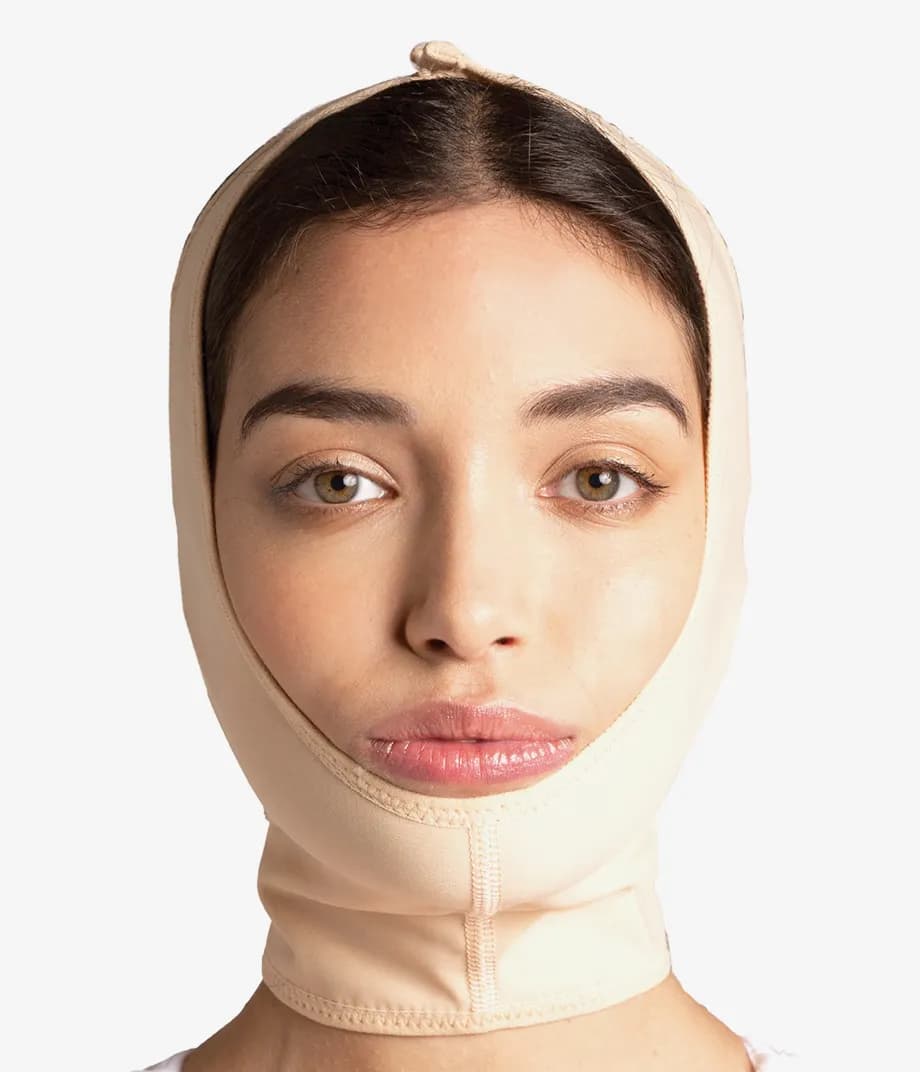 Post-Surgery Compression Chin Strap for Face & Neck