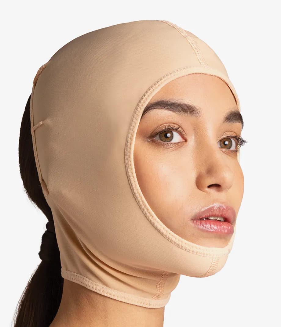 قناع ضغط للوجه لما بعد شدّ الوجه